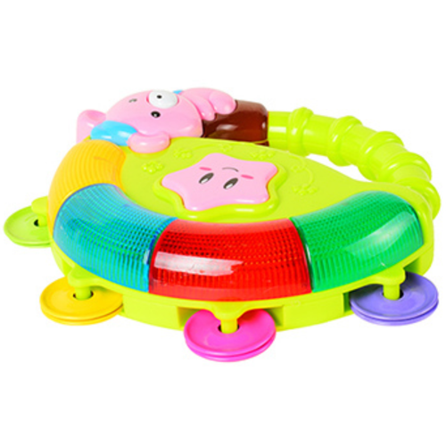 Interaktywny Tamburyn Z Misiem Dla Dzieci Grzechotka Światełka I Melodie na Arena.pl