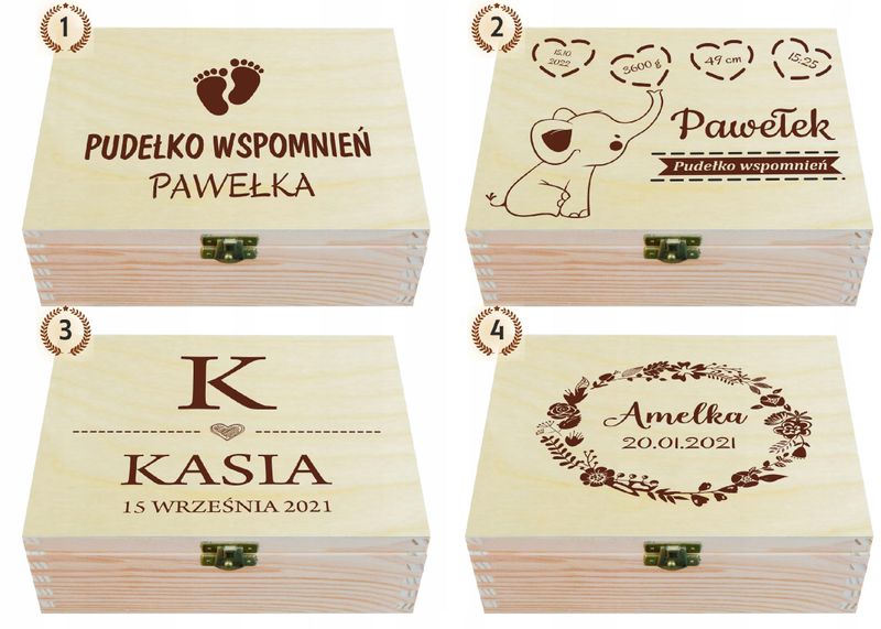 PUDEŁKO WSPOMNIEŃ PREZENT CHRZEST ROCZEK METRYCZKA zdjęcie 2