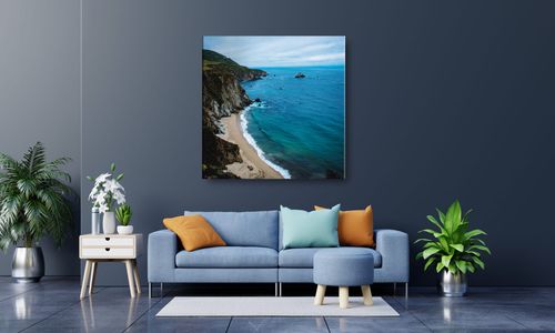 OBRAZ NA PŁÓTNIE 009 Brzeg 50x50cm na Arena.pl