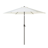 Parasol ogrodowy ø 270 cm jasnobeżowy VARESE