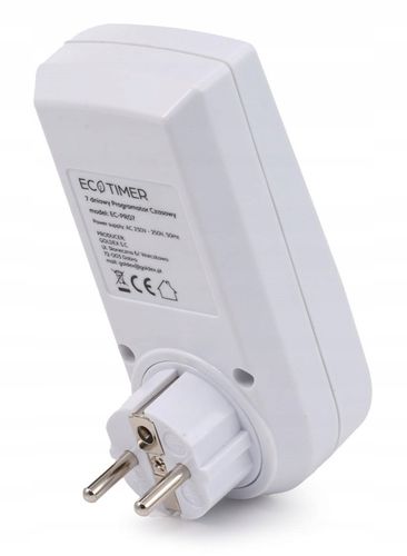 Programator Czasowy Timer Włącznik Prądu Zasilania Tygodniowy Polskie Menu na Arena.pl