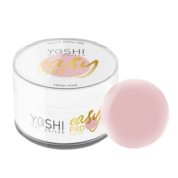 YOSHI Żel budujący Easy PRO - Fresh Pink - 50ml zdjęcie 1