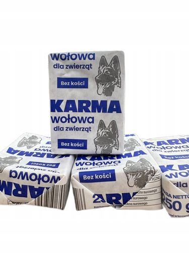 10KG MIĘSO MROŻONE 100% WOŁOWE KOSTKI DLA PSA BARF WOŁOWINA BEZ KOŚCI na Arena.pl