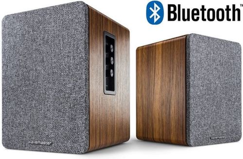 Zestaw głośników bezprzewodowych 2.0 Wavemaster Base 30 W Bluetooth Brązowe na Arena.pl