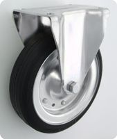 KOŁO METAL-GUMA 200MM OBUDOWA STAŁA 63 - KL200 STA