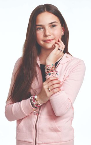 Zestaw do bransoletek Pink & Precious na Arena.pl