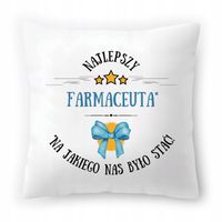 Poduszka Dla Farmaceuty Urodziny Imieniny Prezent Z Nadrukiem Ze Zdjęciem