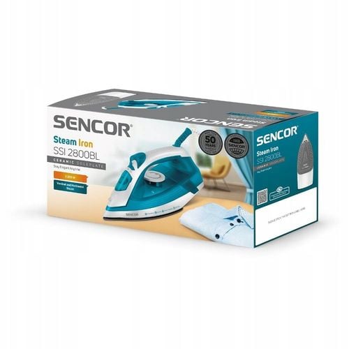 Żelazko parowe Sencor 2800BL 1600W ceramiczna stopa na Arena.pl
