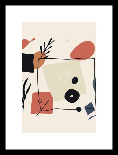 Plakat 30x45cm Abstrakcyjny Dialog zdjęcie 3
