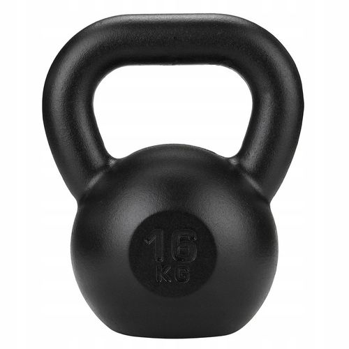 16 kg KETTLEBELL Kettle Odważnik HANTLA Żeliwna PL na Arena.pl