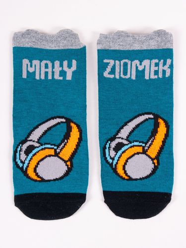 Skarpety chłopięce z uszkami napisy 6PAK 20-22 YOCLUB na Arena.pl