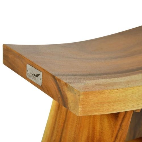 Taboret z drewna suar DIVERO na Arena.pl