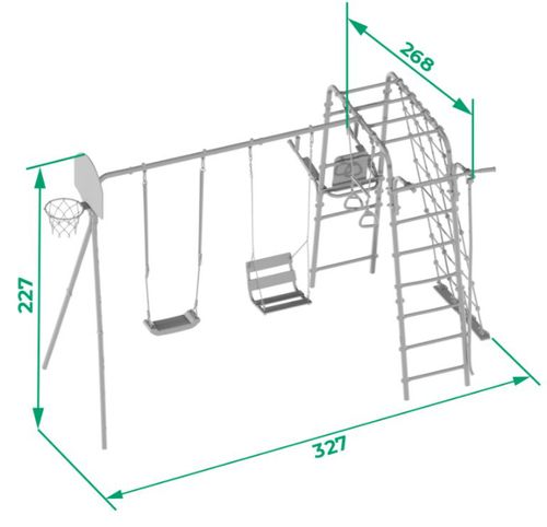 plac zabaw do ogrodu Akrobata Plus MALPISZON.PL na Arena.pl