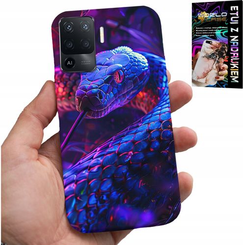 ETUI DO OPPO F19 PRO - WĄŻ KOBRA GRZECHOTNIK GADY CASE + FOLIA na Arena.pl