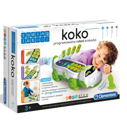 Clementoni Koko programowalny robot Krokodyl - Krokodyl na Arena.pl