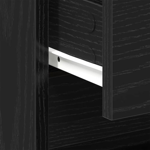 Szafka Nocna z szufladą Czarny dąb 45 x 34 x 44.5 cm na Arena.pl