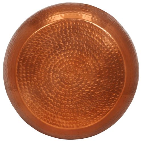 Stolik kawowy w kolorze mosiądzu, Ø55x28 cm, aluminium na Arena.pl