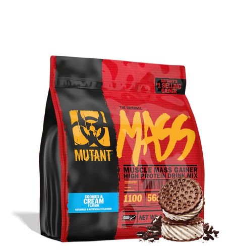 PVL MUTANT MASS 2270g GAINER Białko Węglowodany Ciasteczkowy na Arena.pl