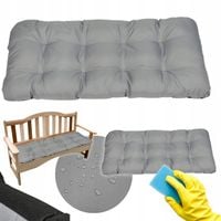 Miekka PODUSZKA NA ŁAWKĘ do siedzenia poduszka na HUŚTAWKĘ OGRODOWĄ 120x50