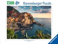 Edukacyjna UKŁADANKA Zestaw Puzzli PUZZLE Do Układania CINQUE TERRE Pejzaż