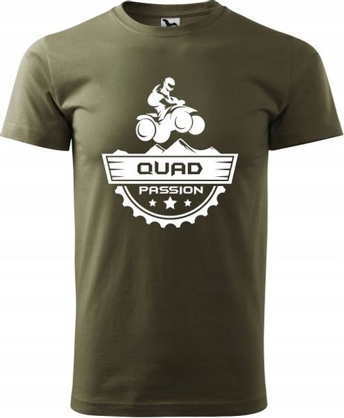 Męska Koszulka Prezent Urodziny dla Quad Passion zdjęcie 1
