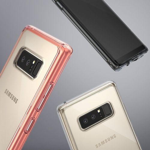 ETUI RINGKE FUSION DO GALAXY NOTE 8 + 2X FOLIA 3D na Arena.pl