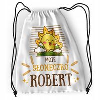 Plecak Sportowy Szkolny Dla Roberta Syna Dziecka Z Nadrukiem Ze Zdjęciem