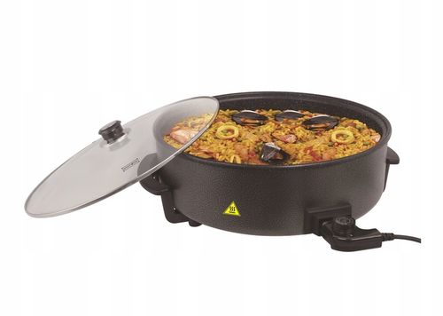 PATELNIA ELEKTRYCZNA DUŻA XXL NIEPRZYWIERAJĄCA MULTIPATELNIA 42cm MOC na Arena.pl