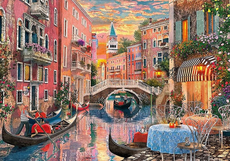 CLE puzzle 6000 HQ Venice Evening Sunset 36524 zdjęcie 2