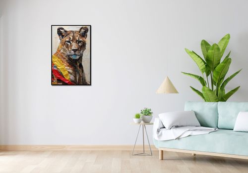 Plakat 53x81cm Papierowy Tygrys na Arena.pl