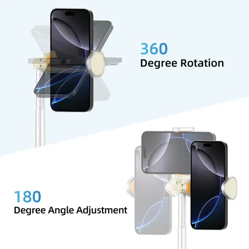 selfie stick tech-protect l09s z tripodem - beżowy na Arena.pl
