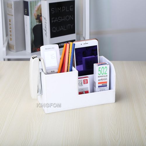 Organizer Na Biurko Ze Skóry Czarny na Arena.pl