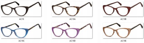 OPRAWKI ZERÓWKI okulary Kocie Oczy Damskie Flex na Arena.pl