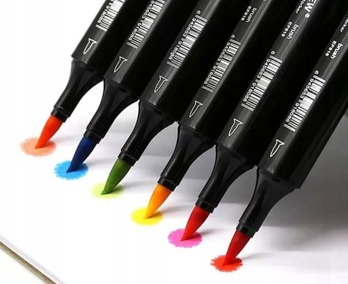 MARKERY MEGA ZESTAW 168 SZTUK + TORBA NASYCONE na Arena.pl