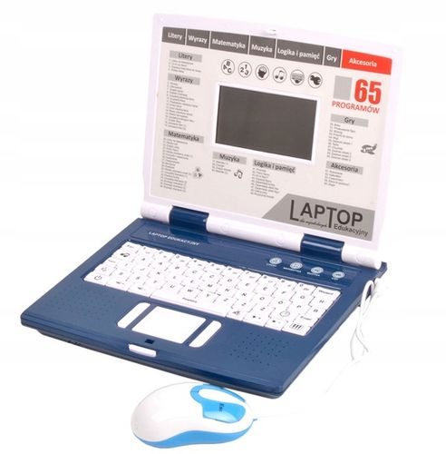 Laptop edukacjny dla dzieci komputer 65 programów na Arena.pl