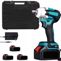 AKUMULATOROWY KLUCZ UDAROWY BEZSZCZOTKOWY 650Nm + 3szt BATERIA 18V