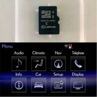 MAPA KARTA MICROSD LEXUS 2024 v2 EUROPA GEN 8 9 CT GS IS LS NX RC