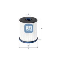 FILTR PALIWA WKLAD DIESEL OE UFI