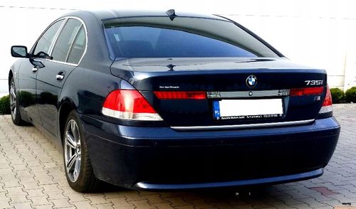 BMW 7 E65 E66 E67 LISTWA CHROM Chromowana na Klapę na Arena.pl
