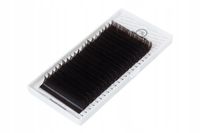 Rzęsy do przedłużania ciemnobrązowe PLATINUM 0,07 CC 13mm