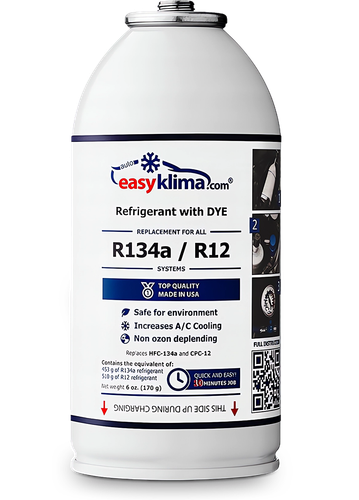 Zestaw Czynnik chłodniczy R134a + Uszczelniacz R134a 719g EasyKlima na Arena.pl