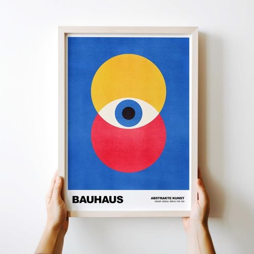 Plakat plakaty bauhaus oko 21x29,7 cm A4 na Arena.pl