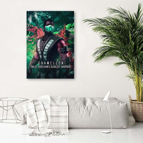 Deco Panel, Wojownik Chameleon 40x60 na Arena.pl