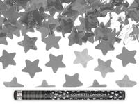 Tuba z gwiazdkami, srebrny, 60cm