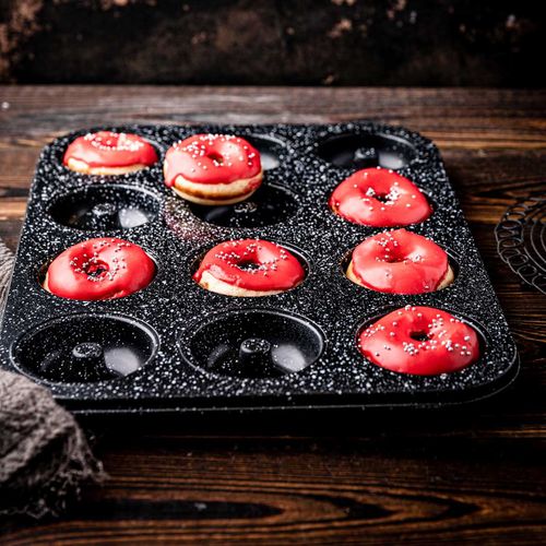 granitowa forma do pieczenia 12 pączków donut klausberg kb-7841 na Arena.pl