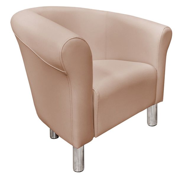 Fotel Milo D11 buk nogi chrom zdjęcie 1