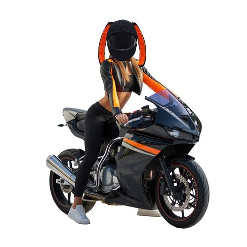 Czapka na kask Bunny Rider na Arena.pl