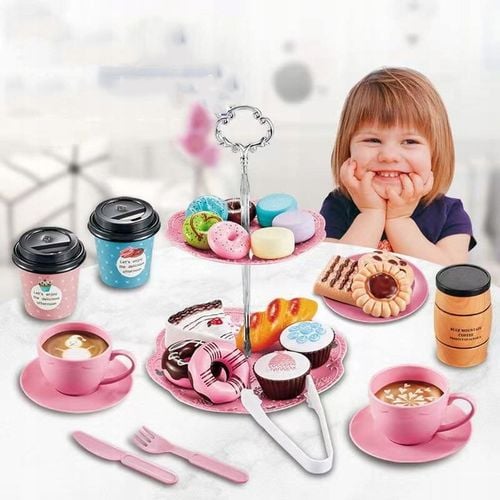 Zestaw kawowy dla dzieci patera czajnik 38el (W034) na Arena.pl