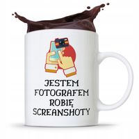 Kubek Dla Fotografa Jestem Fotografem Prezent Z Nadrukiem Ze Zdjęciem