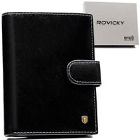 portfel męski skórzany n575l-rvt black